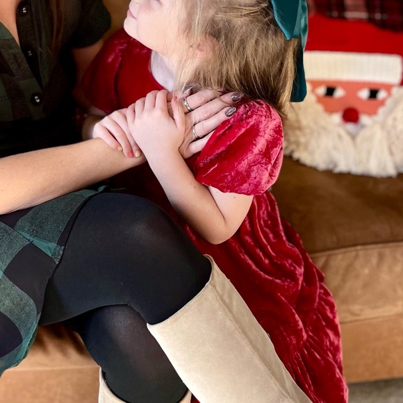 Crushed velvet Crewcuts dress - Picture 6 of 8